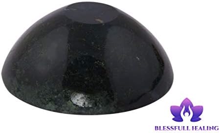 Блесното заздравување Рачно изработено црно опсидијан камен Фенг Шуи Боул Духовен генератор на енергија Реики лекување на подароци за лекување
