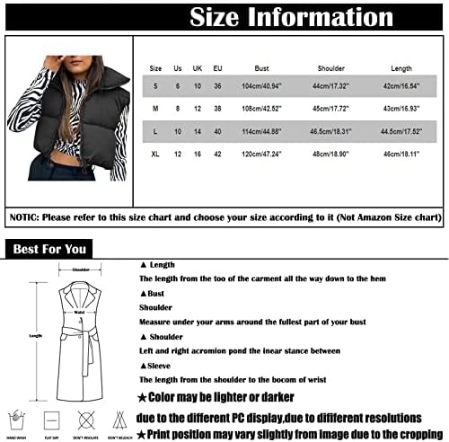 Oioloyjm Crop Vest Teen Girls College Winter Basic Basic Fit Fit Cold Color Color Zipup Half Zip Polyester Windproof