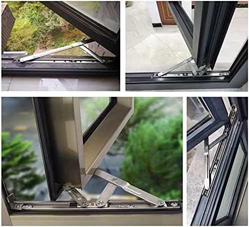 Yinpecly 202 не'рѓосувачки челик плоштад слот за склопување на прозорецот за триење на триење на прозорецот за лизгање на прозорецот за заграда