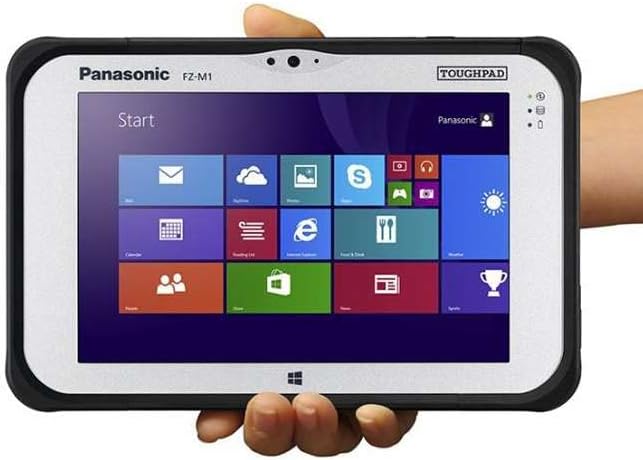 Panasonic Toughpad FZ-M1 MK2, 7 инчен WXGA 10-Pt MultiTouch, Intel Core m5-6Y57 1.10 GHz, 8GB, 256GB SSD, 4G LTE, Баркод Читач, Веб Камера, Windows 10 Pro