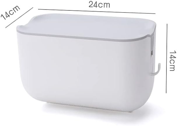 ЛИЛИ Држач За Тоалетна Хартија Водоотпорна Кутија За Складирање Тоалетна Хартија Ѕидна Кутија За Ткиво Во Бања