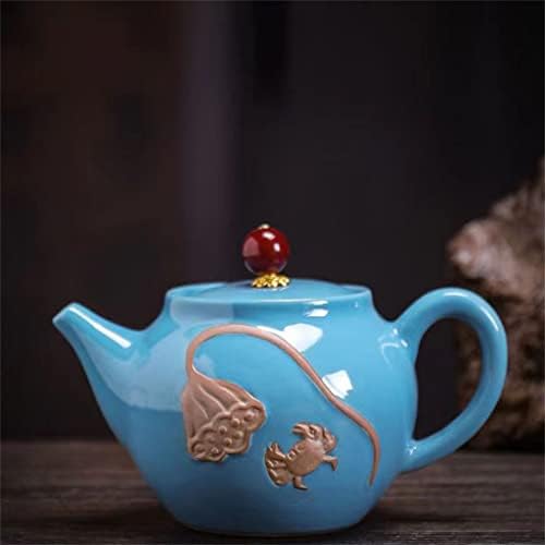 Ldchnh Agate керамички чајник за чајни чајни чај чаши постави чај загреана котел кинеска кригла