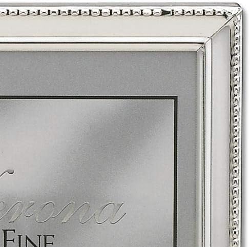 Дизајн на границата со рамки на Лоренс, 8x10, сребро