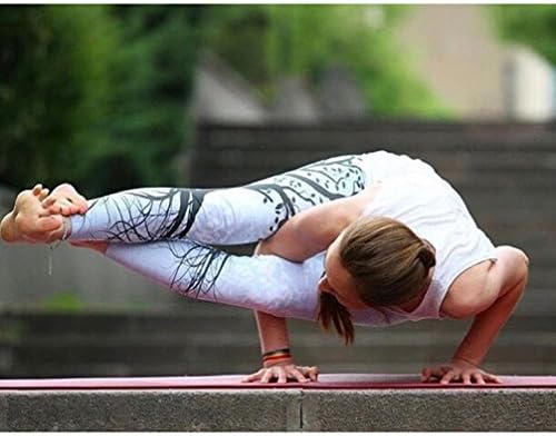 LISTHA жени хеланки за јога печатени спортски вежби за вежби за фитнес вежби за атлетски панталони