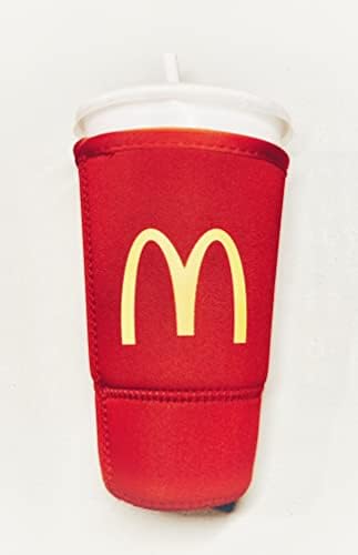 Мекдоналдс Содасок Црвена Голема Големина 30оз Изолирана Топлинска Чаша За Пиење Неопренови Чаша Леден Јавасок