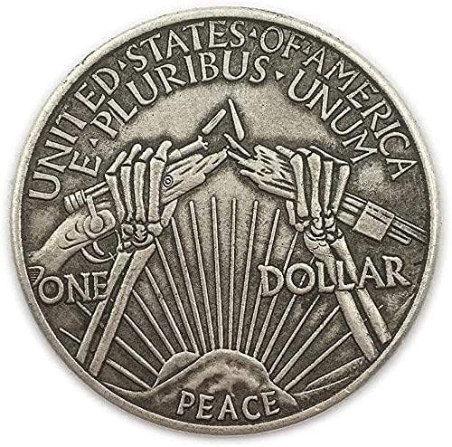 Врежана 1922 година прекината американска 骷髅 монети Микро колекција Колекција Комеморативна монета