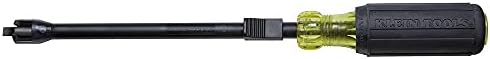 Klein Tools 32215 1/4-инчен сноп-шрафцигер за завртки за завртки, должина од 7 инчи со рачка за зафат на перница