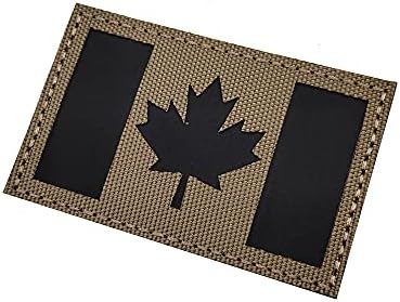 Инфрацрвена ИР Канада знаме за лепенка Морал канадски јавор тактичка воена униформа армија мотоцикли моторциклички закрпи за кука-јамка