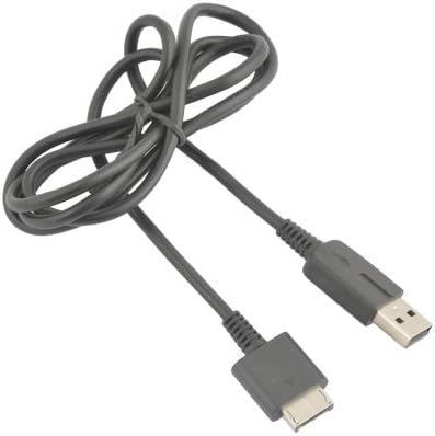 Црн USB Полнење И Кабел За Податоци За Playstation Ps Vita