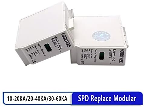 DJDLFA SPD Заменете го модуларниот AC 275V 385V 420V Вметнувања за замена за заштитен уреди за заштита на молња со молња
