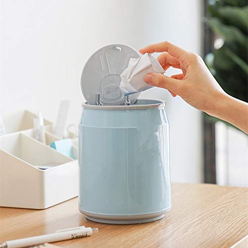 Skimt Trash Can Can Cant Creative Creative Cartive Cartive Home Office Mina Mini Trash Can Can Desktop Dustbin laber gaver со капаци за