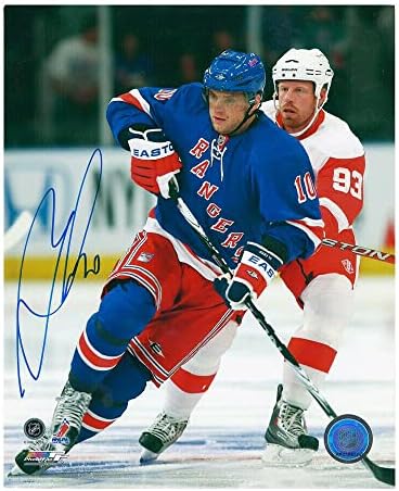 Маријан Габорик потпиша Newујорк Ренџерс 16 x 20 Фото - 79146 - Автограмирани фотографии од НХЛ