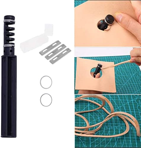 Faux кожен кабел јаже ротирачки секач за сечење на кожен лента за кожа, алатка за занаетчиска алатка за занаетчиски секач за