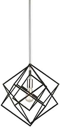 Artcraft Lighting Artcraft AC111111pn Преоден еден лесен приврзок од колекцијата на уметност во полиран финиш на никел, 16,00 инчи