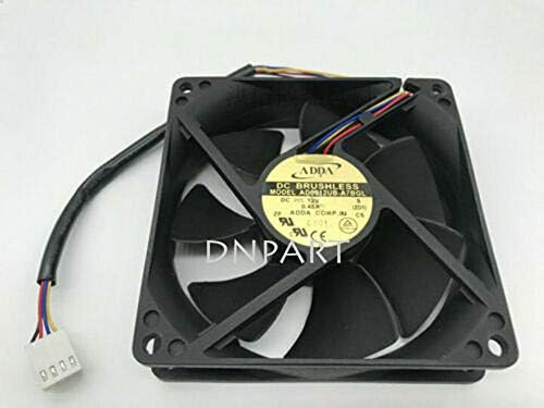 DNPART компатибилен за ADDA AD0912UB-A7BGL 12V 0,45A 9CM 90 * 90 * 25mm 4PIN вентилатор за ладење