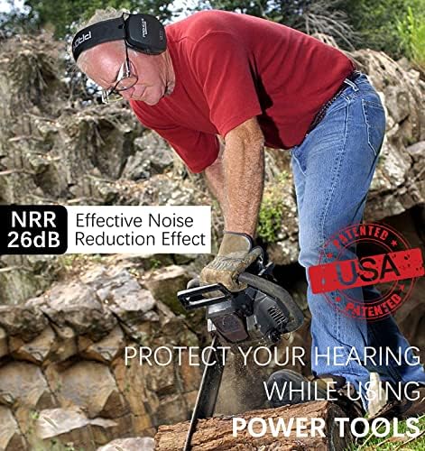 ProHear 016 2-пар за заштита на ушите за заштита на ушите Безбедносни уши, NRR 29dB Намалување на бучава Тенок пасивен слух за заштита