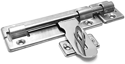 SXNBH хардверски хардвер хардвер за заклучување на вратата за заклучување на буриња, затворена брава на бранот, четкан не'рѓосувачки челик