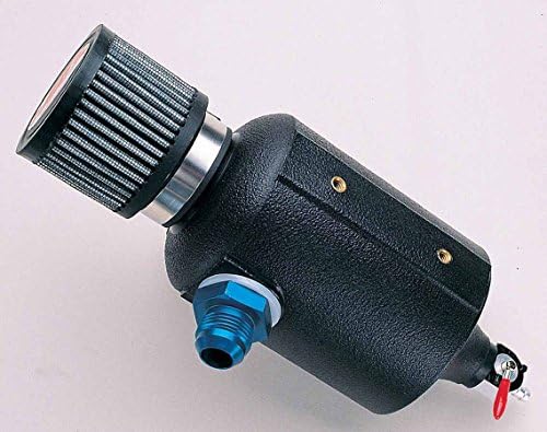 JAZ Products 605-225-01 Црн резервоар за дишење со -12AN фитинг