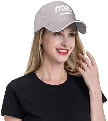 Whirose Storm Bowling Bayling Cap Baseball Cap, прилагодлива капа за камиони, Mans Women Hip-Hop Cap