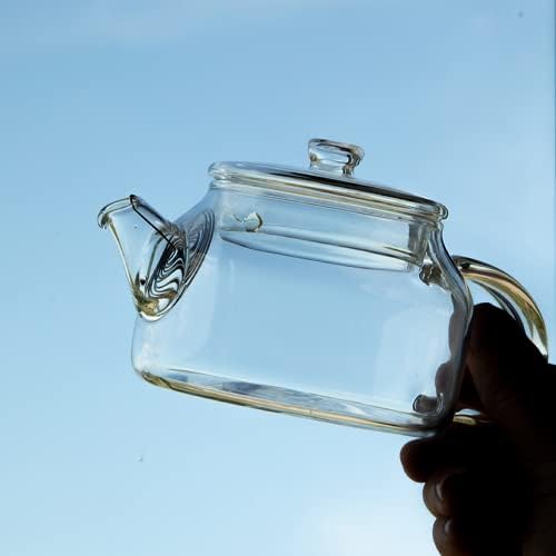 Пејнан 170мл креативност отпорен на стакло стакло чајник за чај за домаќинство, котел за чај, кунг фу, сет на чај