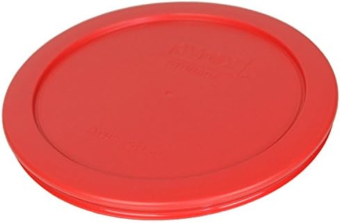 Пирекс 7201-КОМПЈУТЕР 4-Чаша Црвен Пластичен Капак За Складирање Храна, Направен Во Сад-6 Пакет