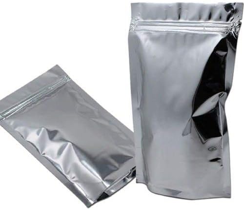 МТП Пакет од 4, 75х8 +2,25 Торбичка За Торбичка За Стоење - Алуминиумска Фолија Предна/Задна Топлина Запечатлива Заклучување