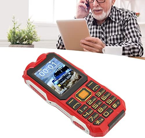 Фејлеи Отклучен Висок Мобилен Телефон, Големо Копче Двоен Сим Постар Телефон, Лесен За Употреба Мобилен Телефон Со Батерија Со