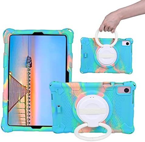 Таблет Заштитна Кутија За Деца Компатибилна Со Samsung Galaxy Tab S6 Lite 10.4 2020 SM-P610/P615, Мека Силиконска Лесна Кутија, Со Ремен За