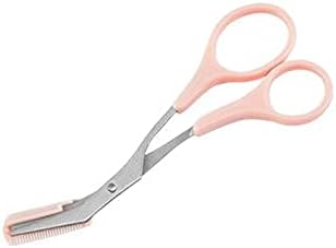 Занаетчиски занаетчиски ножици жени веѓи тример ножици чешел трепки отстранување на влакна за чешлање секач за обликување на рачни алатки ножици