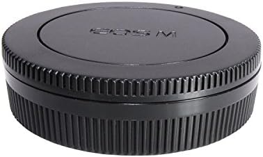 Camdesign За задниот леќа на капакот и капачето на капачето на телото компатибилно со камерата без огледало на Canon EOS M и леќите