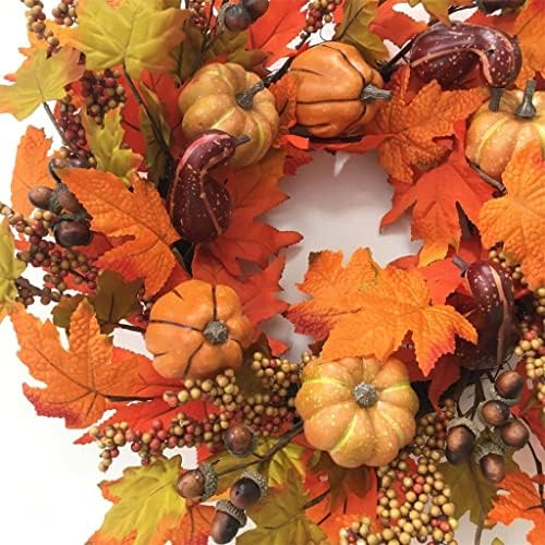Симулација на венецот Zhих тикви есенска жетва на венец за симулација на венец