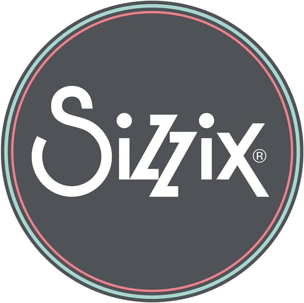 Sizzix 3-D импресионира втиснување на папката цветно срце од Кет Брин, 665743, разнобојно
