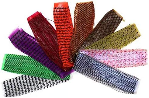 Одлична риболов 10 парчиња измешајте 10 бои на секои 50 жици/пакувања ширина од 0,8 мм, врзувачки гумени флатери нозе Гризли забрана црна