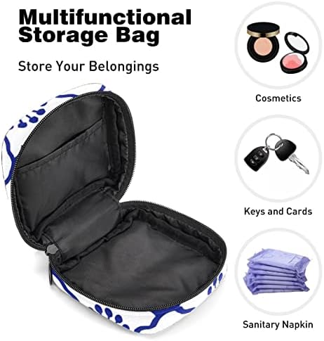 Торба за складирање на санитарна салфетка, менструална чаша торбичка преносна санитарна салфетка влошки торбички женски менструација торбичка