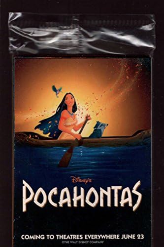 Покахонтас 1995 Скајбокс Филм Промо 10 Картичка Постави Нови Запечатени Пакет Дизни