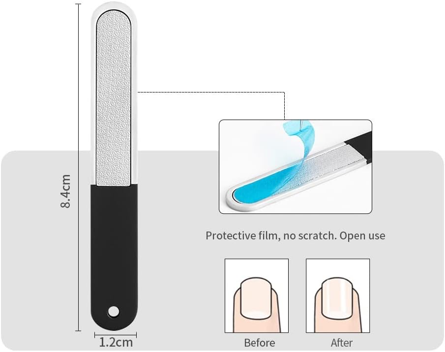 SAWQF 18 парчиња Машинка За Нокти Сет Од Нерѓосувачки Челик Нокти За Нокти Остри Ножици За Педикир Алатка За Маникир