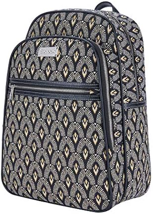 Signare Tapestry ранец чанта за жени Компјутерски ранец торби за жени со стил на луксуз Арт Деко