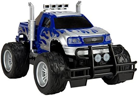 Целосна функција r/c играчка сина сребрена чудовиште камион далечински управувач за момчиња за деца