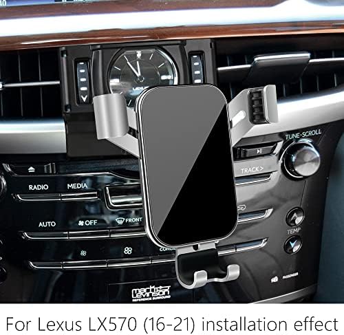 Lunqin Car Tonear Shoter Mount for Lexus LX570 -2021 Големи телефони со куќиште автоматски додатоци за заграда за внатрешни работи
