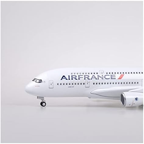 Модели на авиони 1: 160 модел Die Cast смола Авион се вклопуваат за A380 со светла и тркала Airbus Display Graphic Display