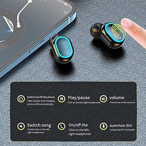 Yiisu 6i6mbb Bluetooth слушалките има долго време во мирување што виси уво што работи со спортски уши