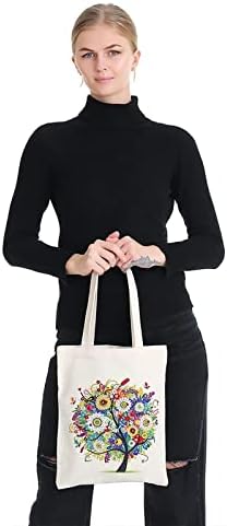 Памучно платно торба со дијаманти 5D DIY дијамантски сликарство за еднократна употреба на намирници за жени трајни модерни торби