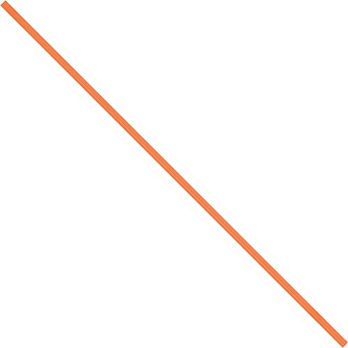 Кутија САД BPBT4O врски со пресврт на хартија, 4 x 5/32, портокалова