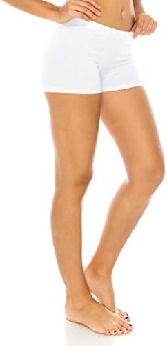 CNC стил на жени редовно/плус Soild Stright Mini Dance Yoga Thingurity Underskirt Pant памук плен шорцеви хеланки долна облека
