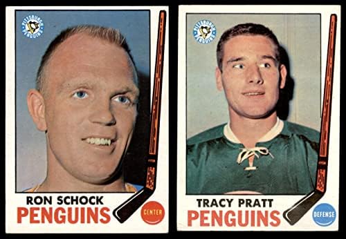 1969-70 Топс Питсбург Пингвини Тим го постави Питсбург Пингвини ВГ/екс+ пингвини