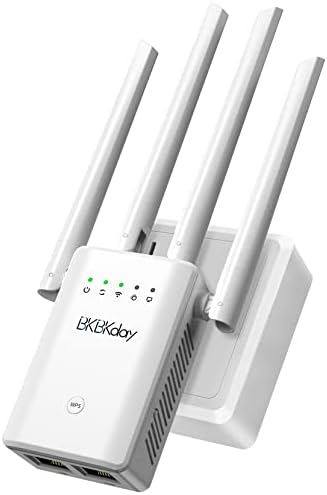 Bkbkday WiFi Extender Signal Booster, покриеност до 8000 кв.м.