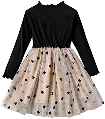 Девојки фустани летни обични кратки ракави со еднорог туту фустан за девојки здолниште од тул 4-12 години