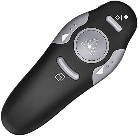 One250 Premium Premium Presenter RF 2.4GHz - PPT далечински контролер Презентација Контрола на ласерски покажувач USB кликнување на глувчето