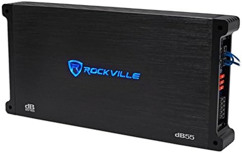 Rockville dB55 4000 Вати/1000w CEA RMS 5 Канал Засилувач Автомобил Стерео Засилувач, Гласно!