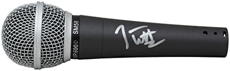 Eо Елиот потпиша целосна големина Вејмски микрофон JSA ITP